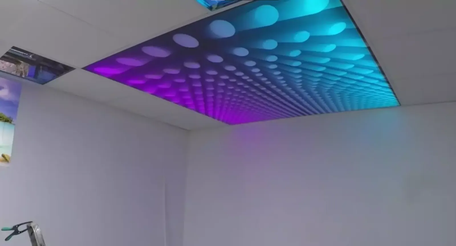 3D натяжной потолок для офиса — Новочеркасск, Будённовская улица, 133, фото 3